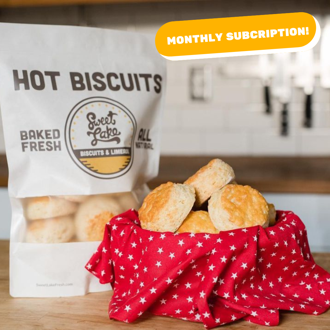 24 Flaky Buttermilk Biscuits (Monthly Subscription)
